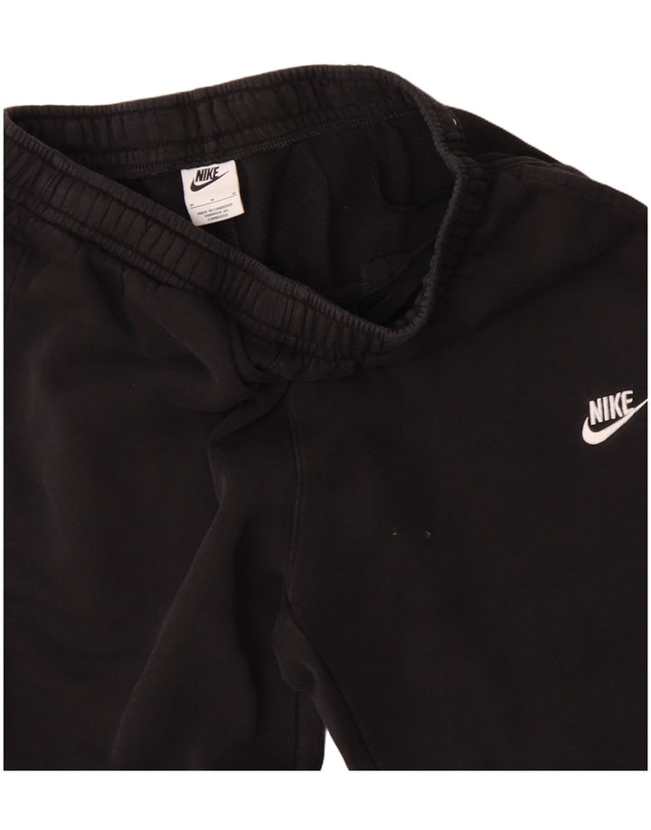 Nike Mens Tracksuit Trousers Joggers Medium Black Cotton