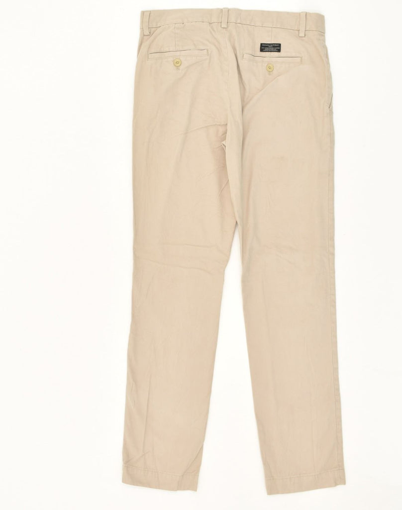 BANANA REPUBLIC Mens Aiden Slim Chino Trousers W30 L32 Beige Cotton | Vintage Banana Republic | Thrift | Second-Hand Banana Republic | Used Clothing | Messina Hembry 