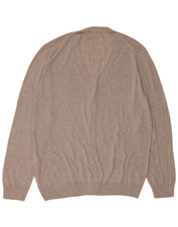 Zara Mens Cardigan Sweater XL Grey