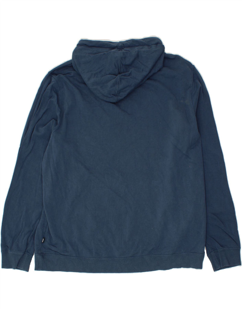 PUMA Mens Hoodie Jumper 2XL Blue Cotton Vintage Puma and Second-Hand Puma from Messina Hembry 