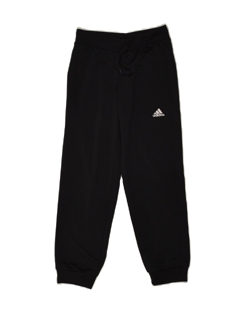 ADIDAS Boys Tracksuit Trousers Joggers 7-8 Years Navy Blue Polyester | Vintage Adidas | Thrift | Second-Hand Adidas | Used Clothing | Messina Hembry 