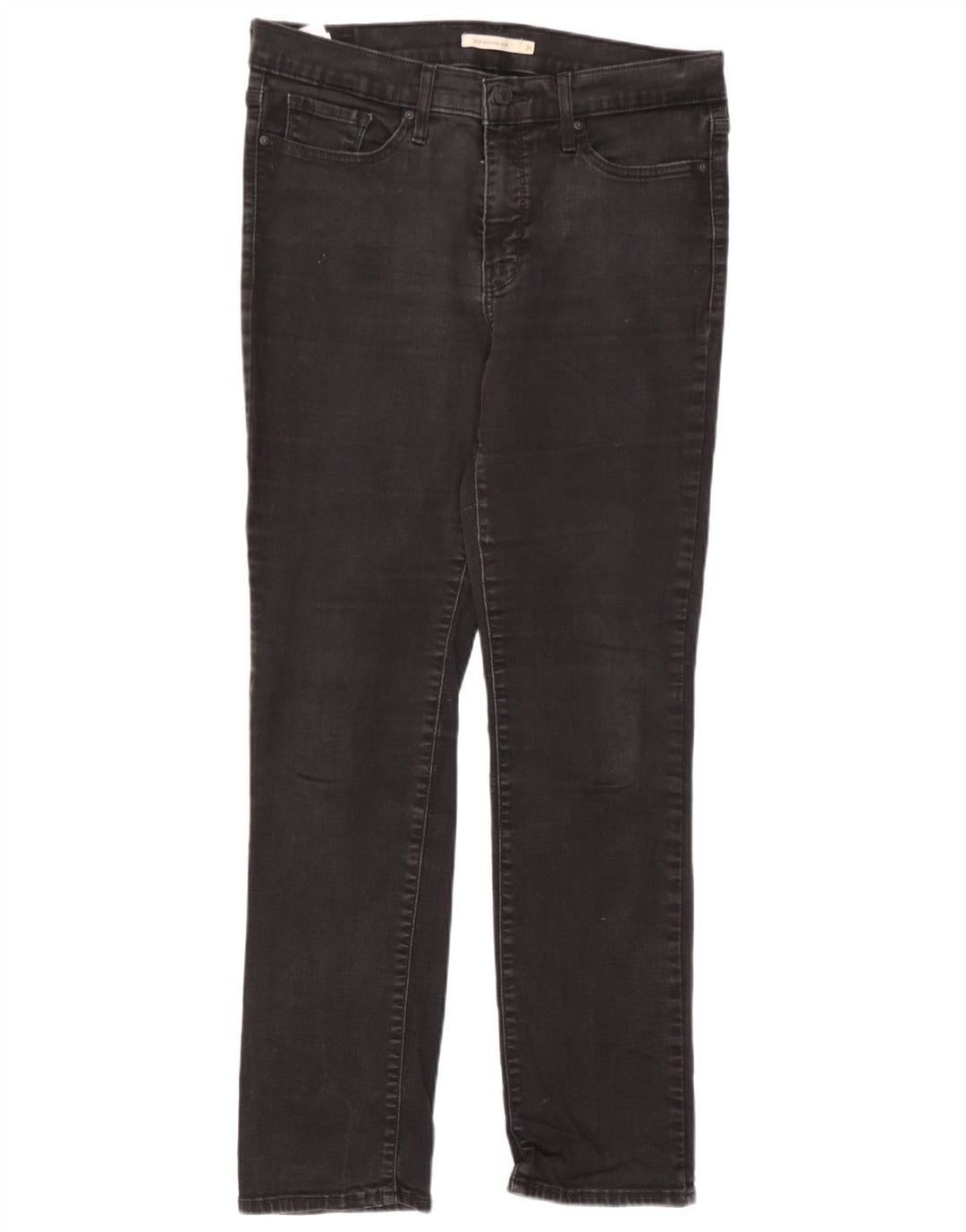 Levi's Womens 312 Shaping Slim Jeans W31 L30 Black Cotton