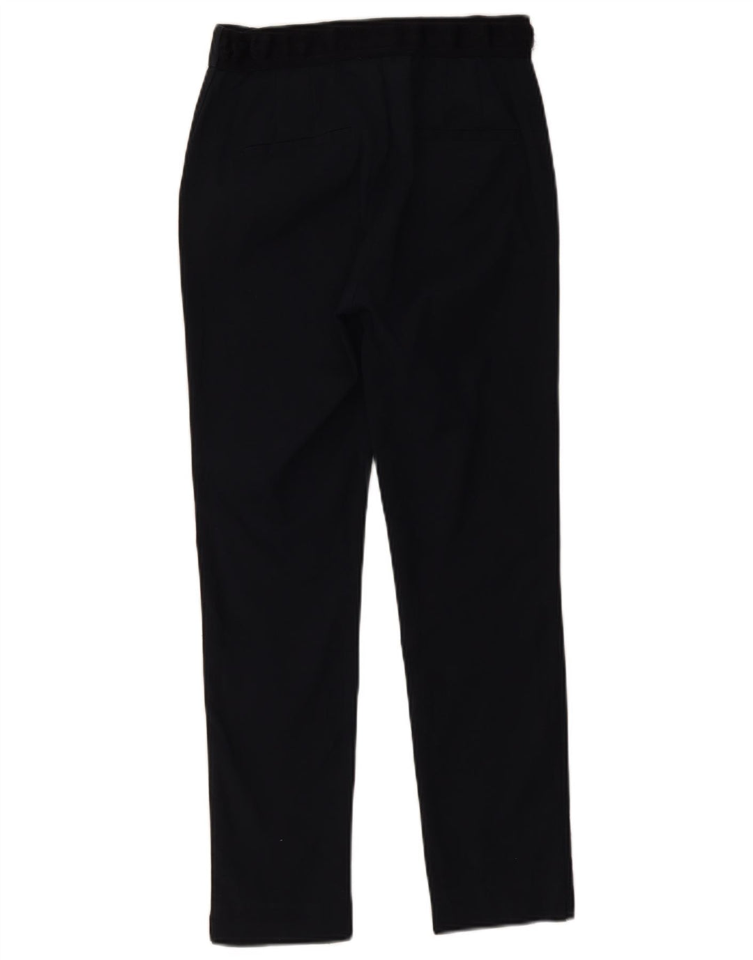 Zara Womens Slim Chino Trousers Small W26 L27 Black