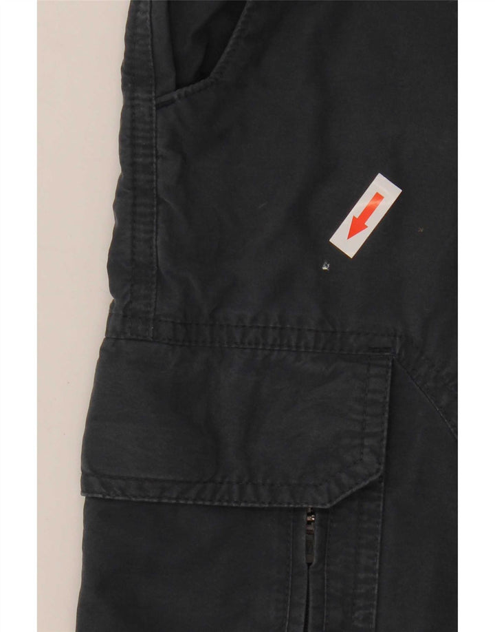 Marks & Spencer Mens Cargo Shorts W40 XL Navy Blue