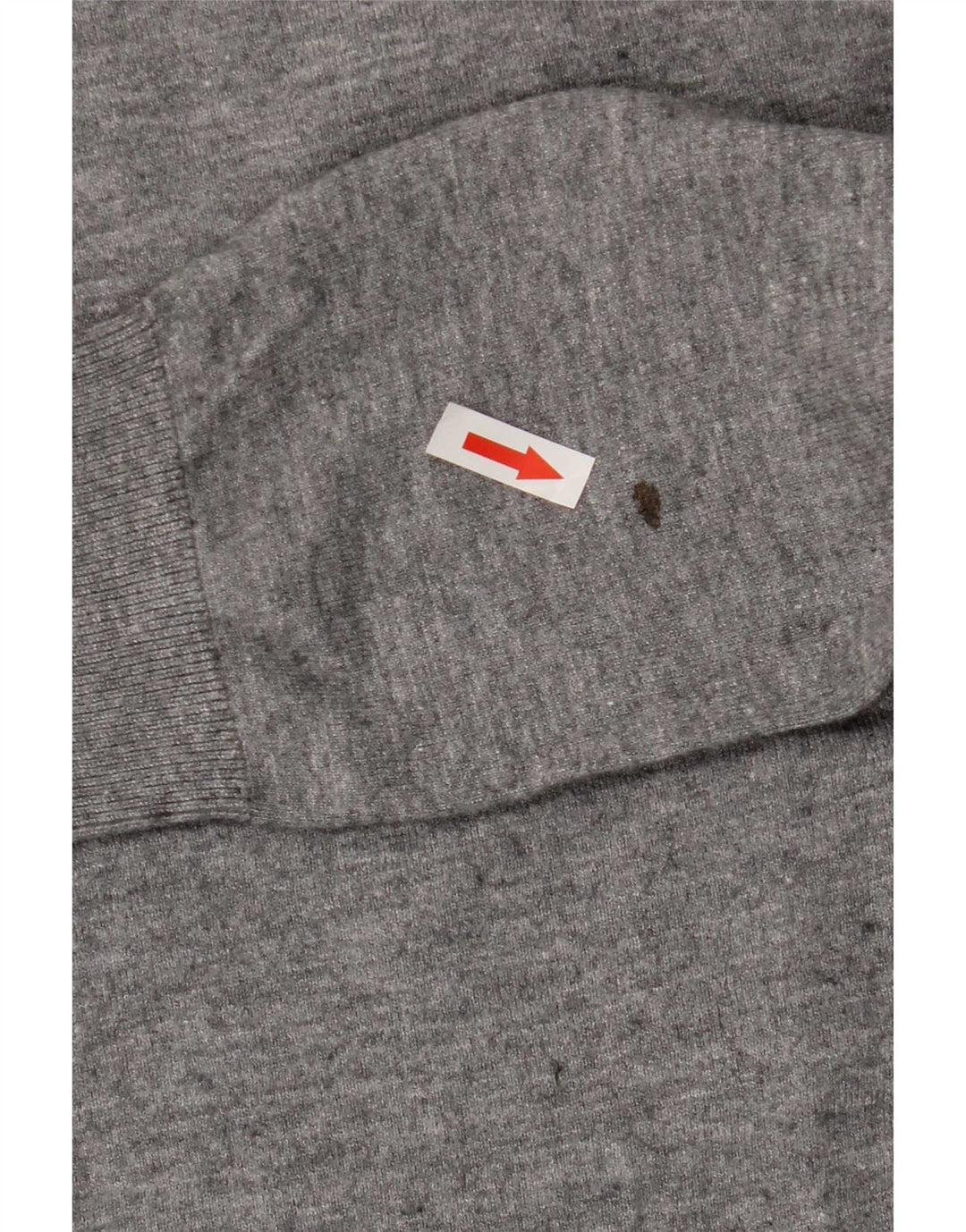 Zara Mens Crew Neck Jumper Sweater Small Grey Viscose