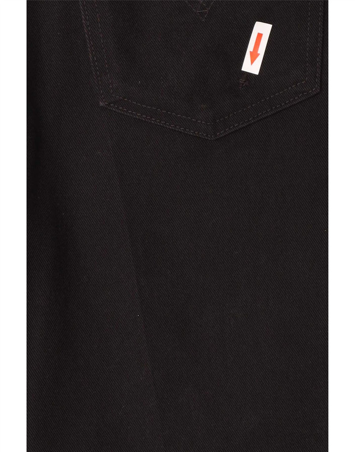 Levi's Mens Straight Jeans W34 L34 Black Cotton