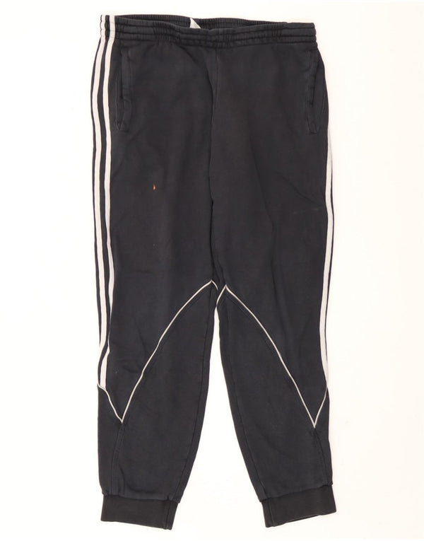 Adidas Mens Tracksuit Trousers Joggers Medium Navy Blue
