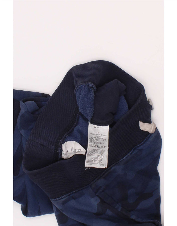 Gap Boys Tracksuit Trousers Joggers 8-9 Years Medium Navy Blue Camouflage