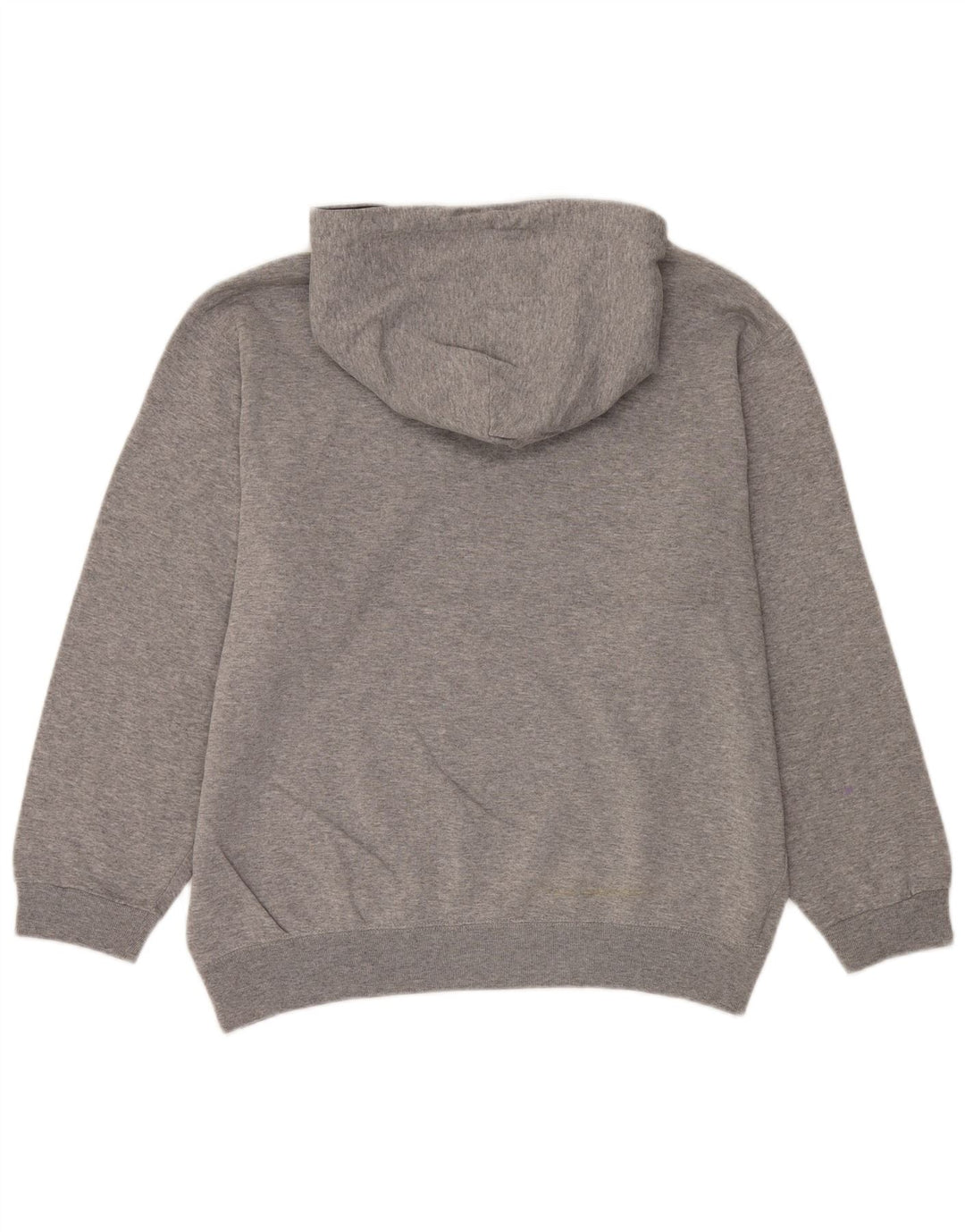 Champion Mens Graphic Hoodie Jumper Medium Grey Flecked