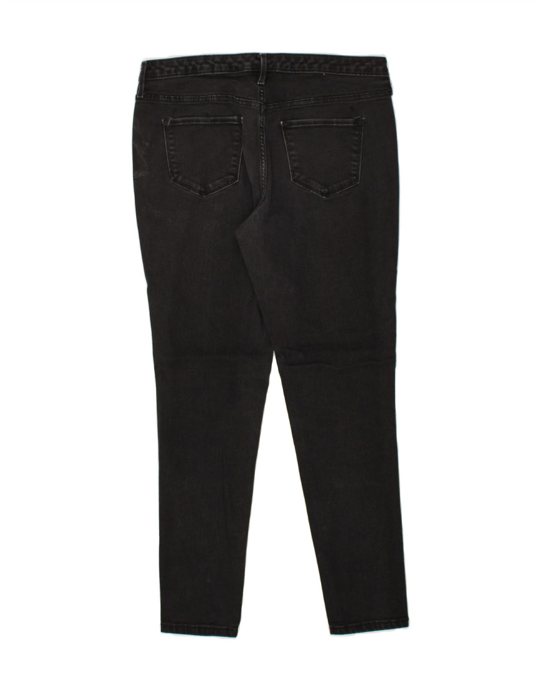 MOSSIMO Womens Mid Rise Skinny Jeans UK 12 Medium W31 L29 Black Cotton | Vintage Mossimo | Thrift | Second-Hand Mossimo | Used Clothing | Messina Hembry 