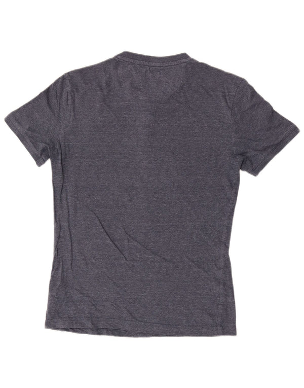 Superdry Mens T-Shirt Top Small Navy Blue