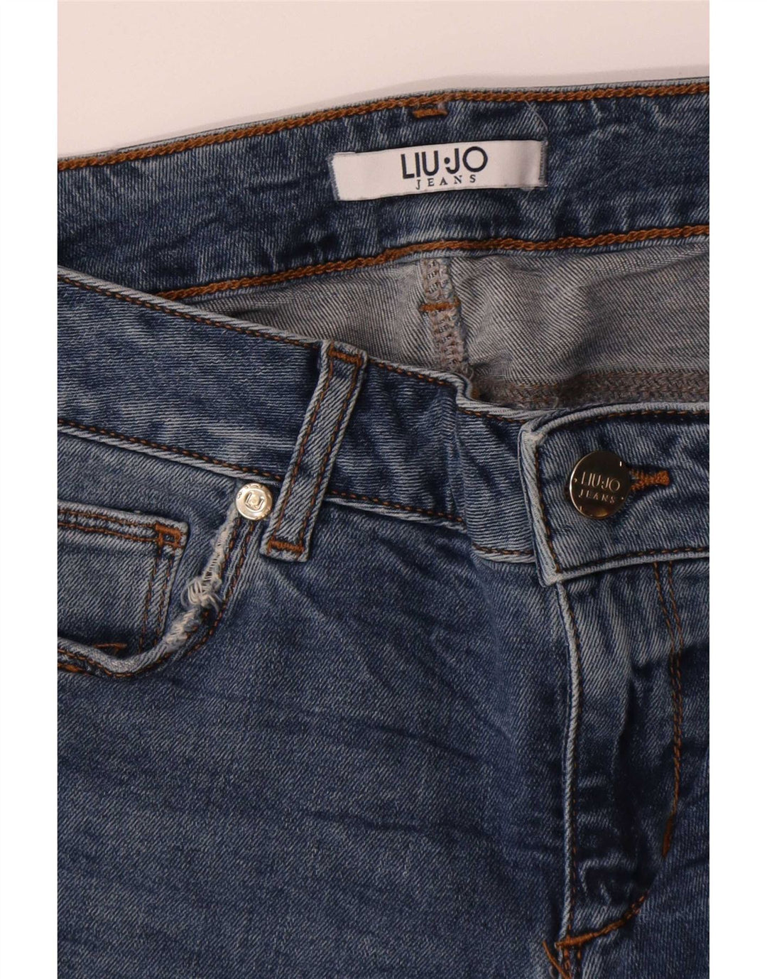 Liu Jo Womens Flared Jeans W28 L35 Blue