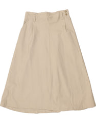 BANANA REPUBLIC Womens A-Line Skirt US 4 Small W28  Beige Cotton