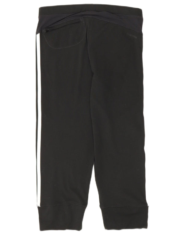 Adidas Womens Climacool Capri Tracksuit Trousers Joggers UK 14 Medium Black