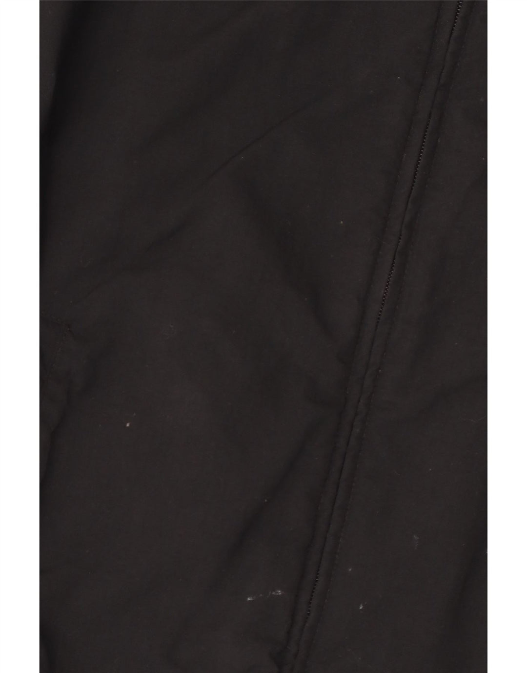 Champion Womens Crop Tracksuit Top Jacket UK 10 Small Black Colourblock