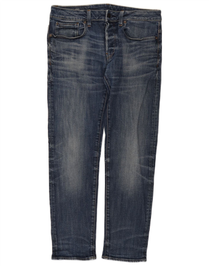 G-Star Womens Slim Jeans W30 L27 Blue Cotton