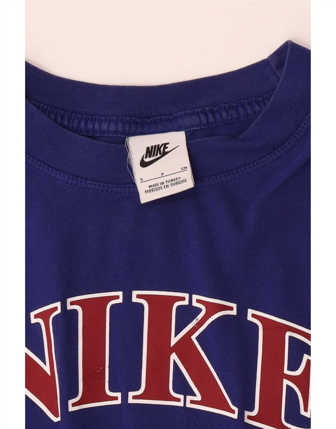 Nike Mens Graphic T-Shirt Top Small Blue