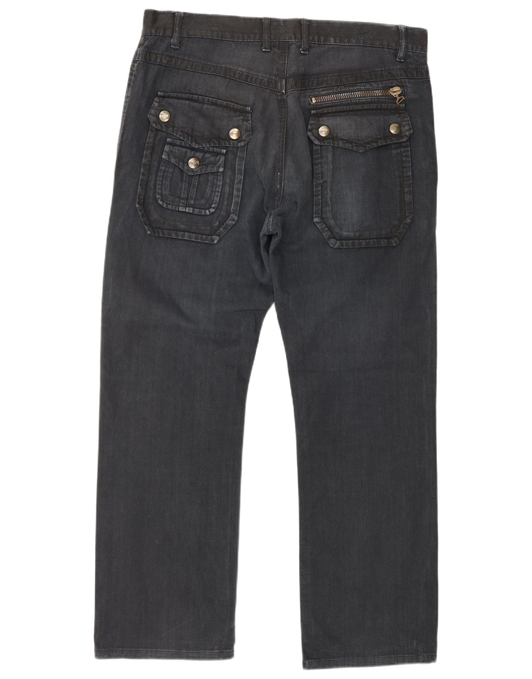 Just Cavalli Mens Straight Jeans IT 48 Medium W34 L28 Navy Blue