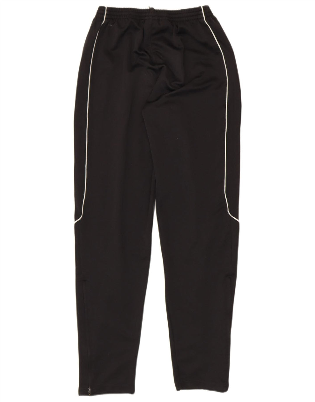 ADIDAS Boys Climalite Tracksuit Trousers 15-16 Years  Black Polyester