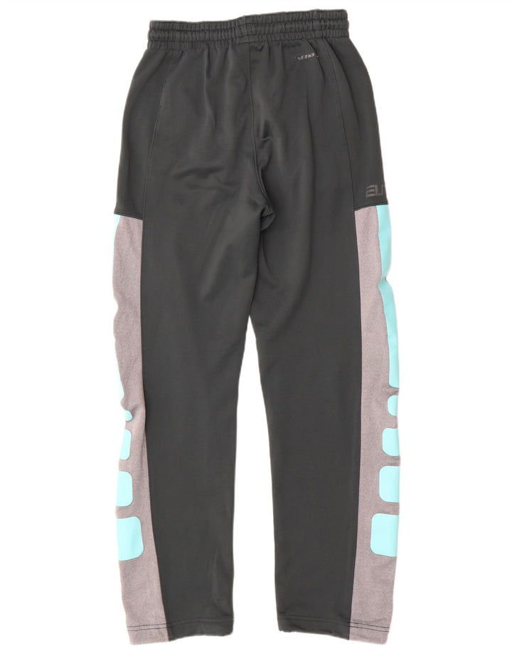 Nike Mens Therma-Fit Graphic Tracksuit Trousers Small Black Colourblock