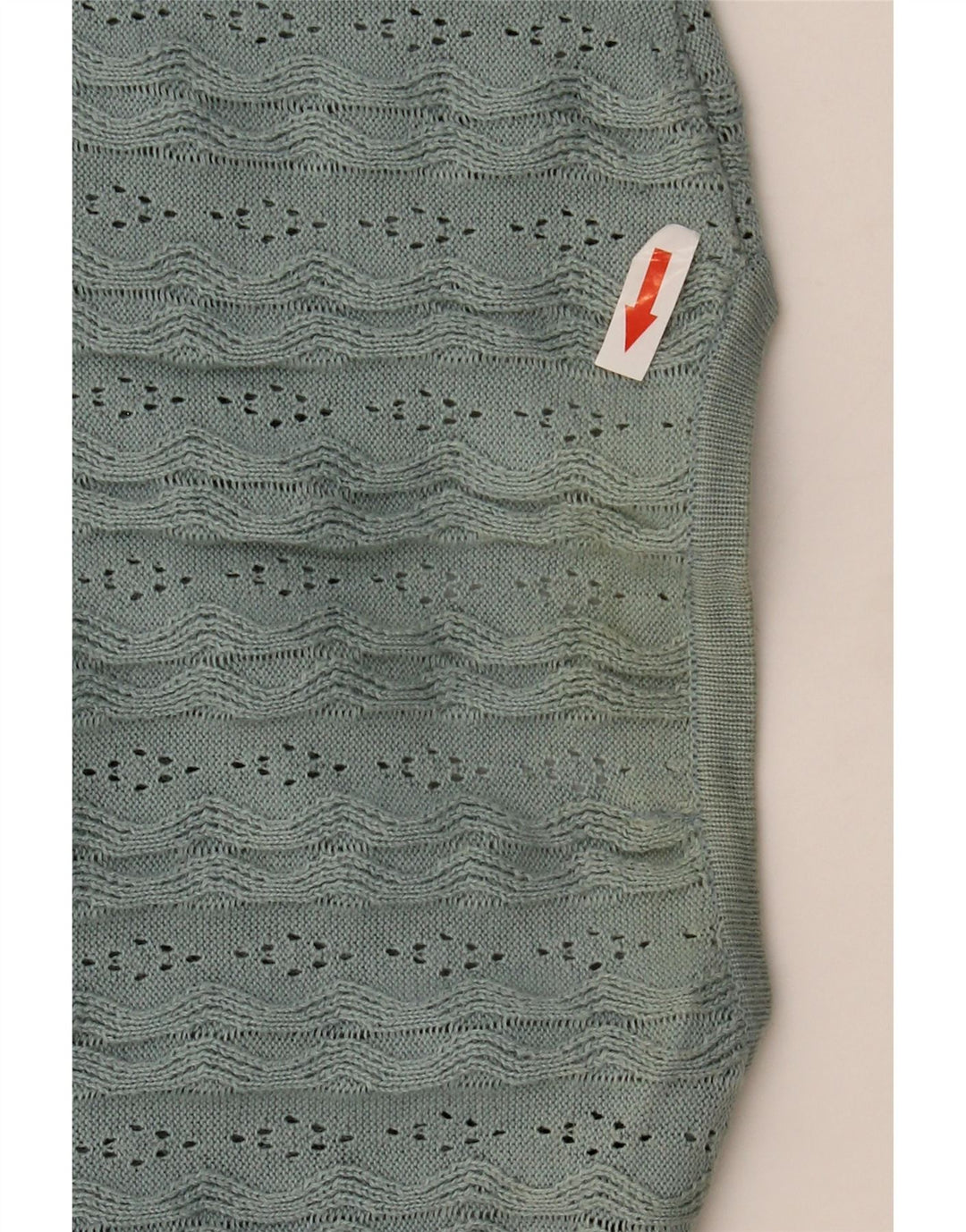 Marks & Spencer Womens Cardigan Sweater UK 8 Small Green Cotton
