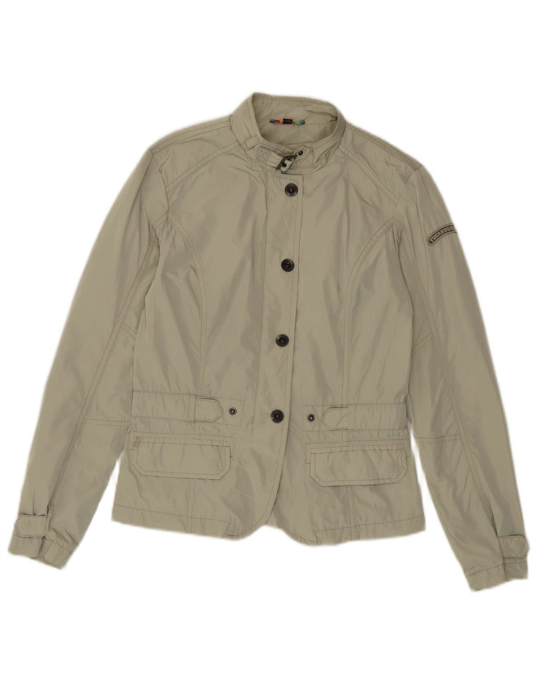 Tucano Urbano Womens Utility Jacket IT 38 XS Green Polyester