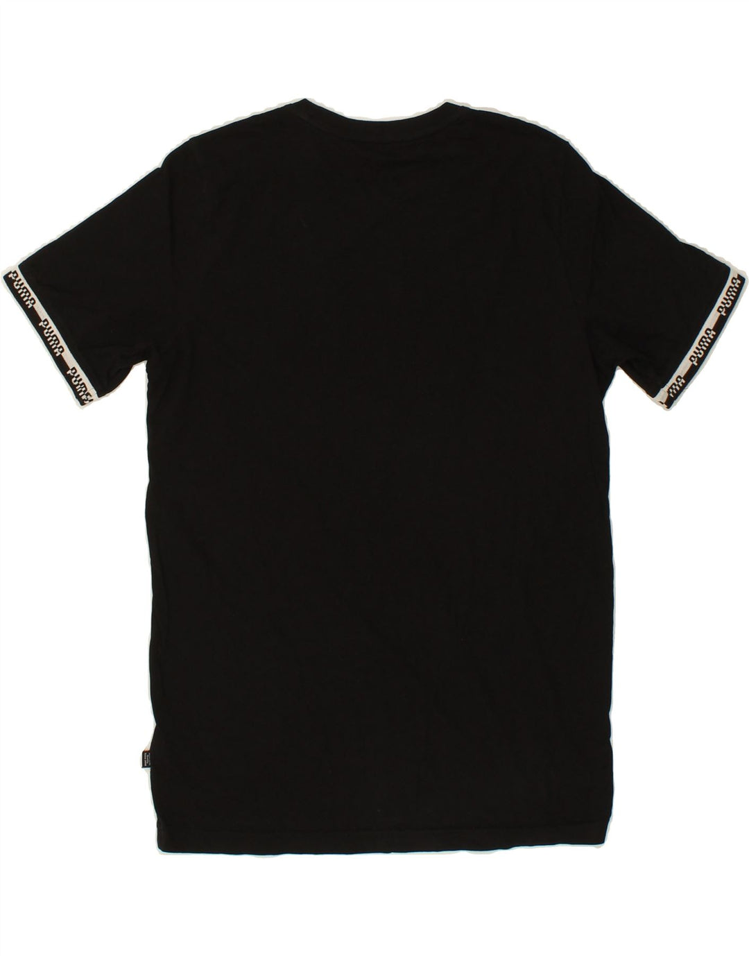 PUMA Mens Graphic T-Shirt Top Small Black Cotton Vintage Puma and Second-Hand Puma from Messina Hembry 