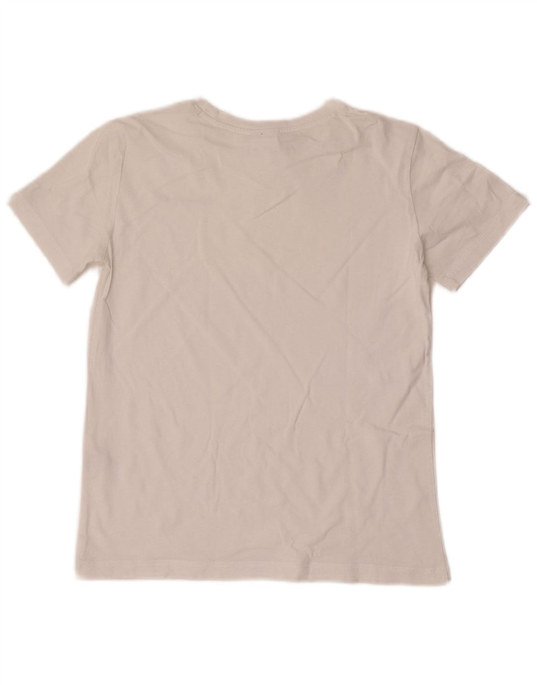 Champion Womens T-Shirt Top UK 10 Small White Cotton