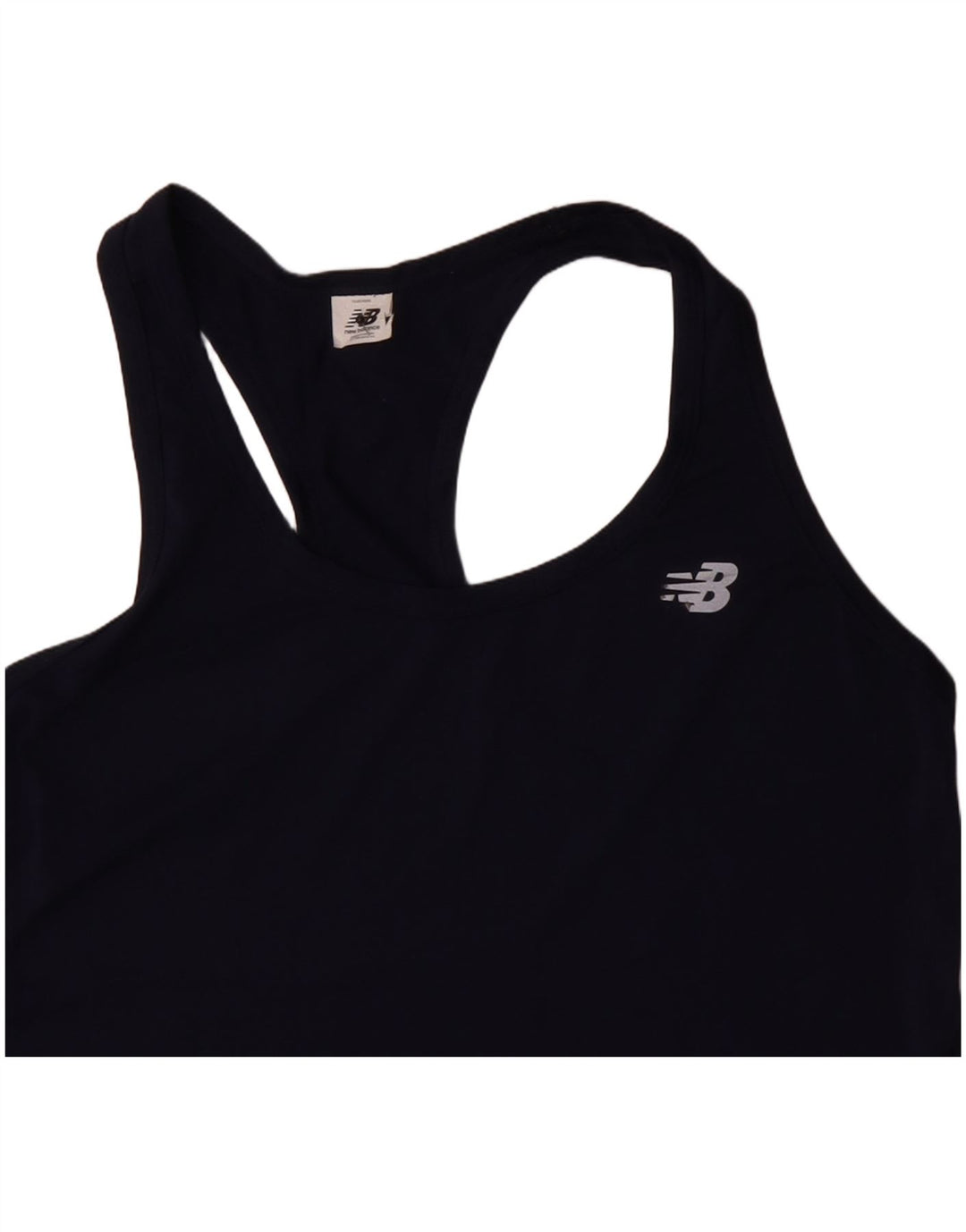 New Balance Womens Vest Top UK 12 Medium Navy Blue