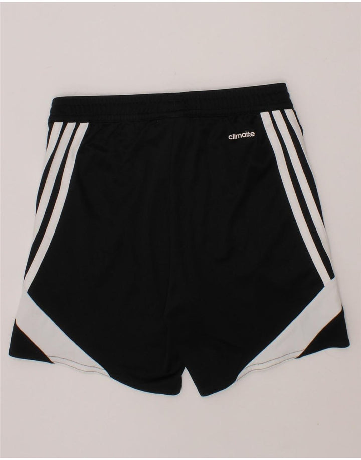 ADIDAS Boys Climalite Sport Shorts 7-8 Years Small  Black Polyester Vintage Adidas and Second-Hand Adidas from Messina Hembry 