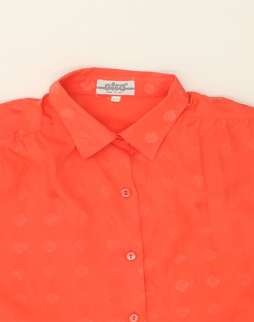 VINTAGE Womens Shirt IT 48 XL Orange | Vintage Vintage | Thrift | Second-Hand Vintage | Used Clothing | Messina Hembry 