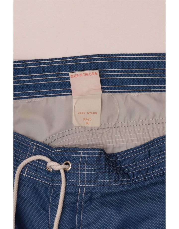Sundek Mens Swimming Shorts Large Blue Nylon