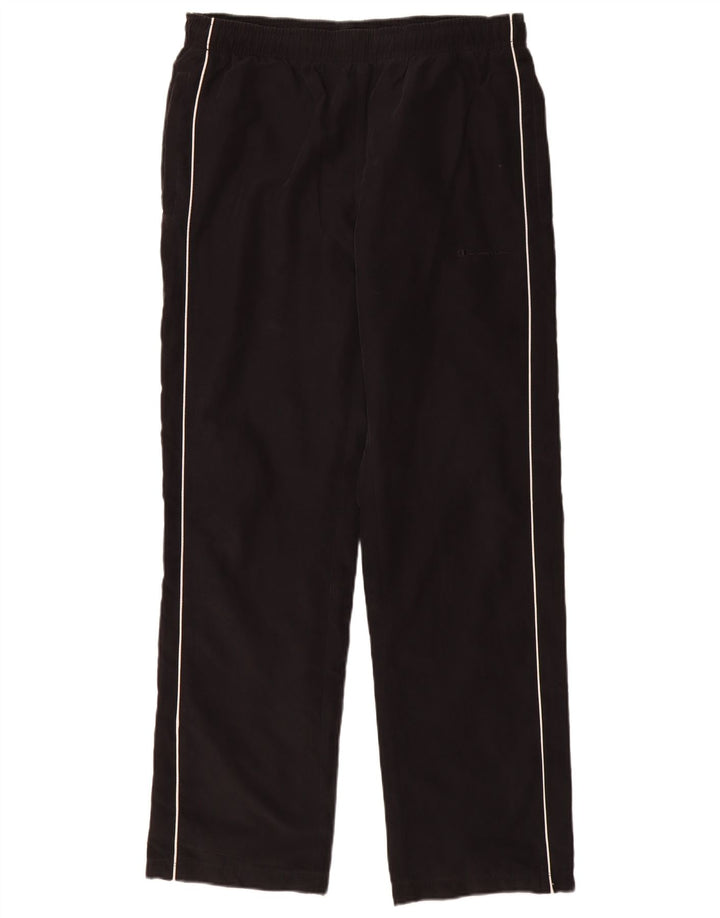 Champion Mens Tracksuit Trousers Medium  Black Polyester