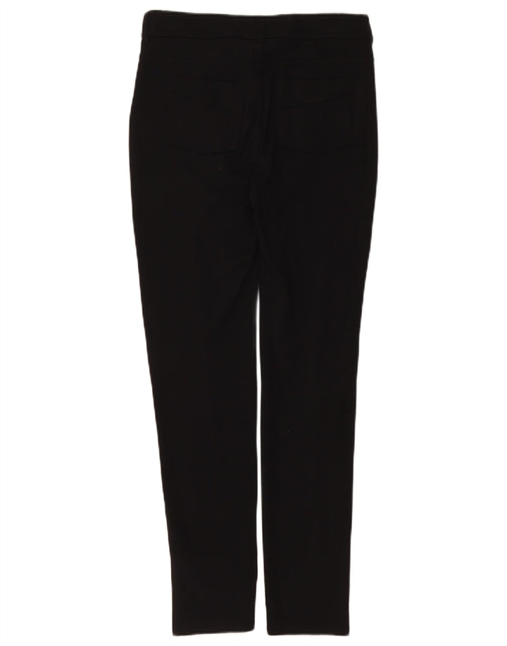 Athleta Womens Slim Casual Trousers US 4 Small W27 L29 Black Rayon