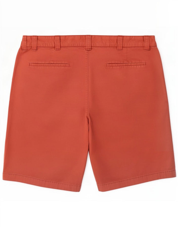 J. Crew Mens Chino Shorts Large W34 Maroon Cotton