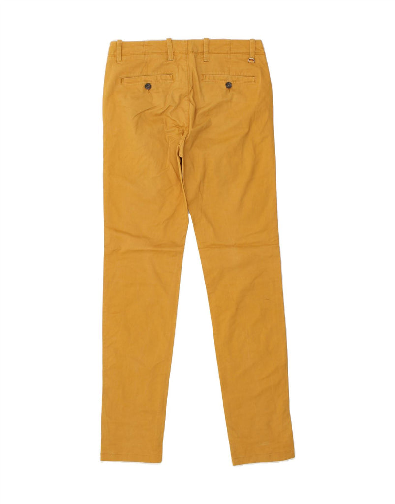 JULES Womens Slim Chino Trousers EU 38 Medium W30  L33 Yellow Cotton | Vintage Jules | Thrift | Second-Hand Jules | Used Clothing | Messina Hembry 