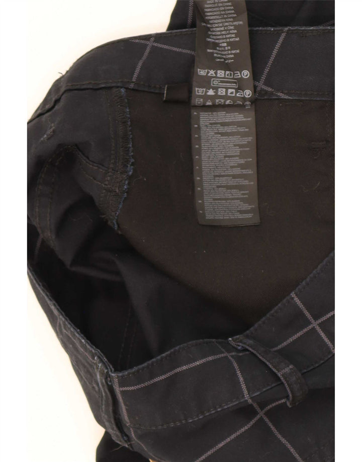G-Star Mens Bermuda Shorts W32 Medium Black Check Cotton