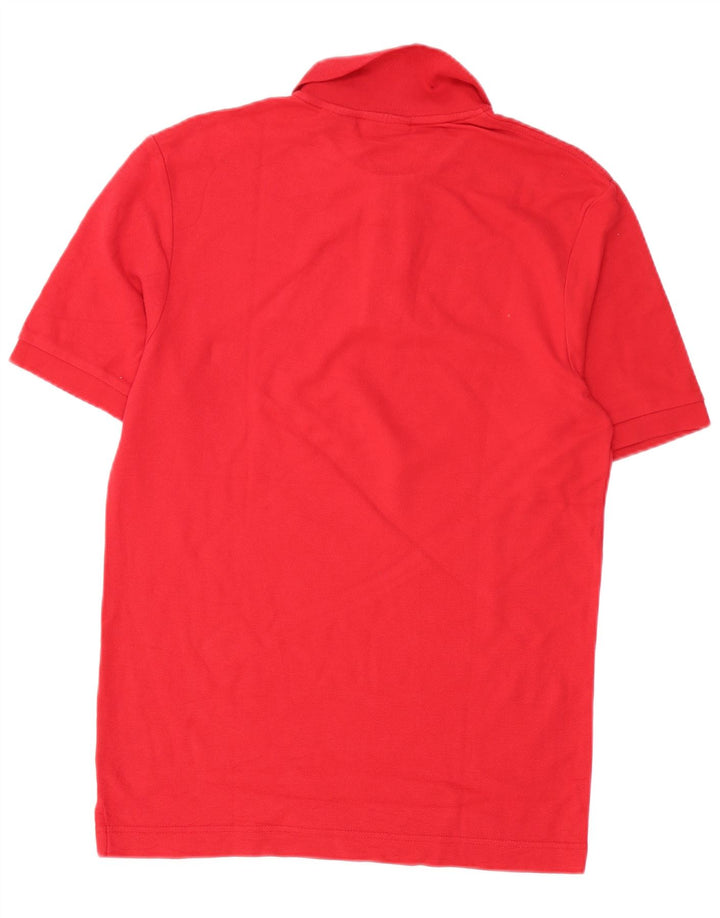 Fila Mens Polo Shirt Medium Red Cotton