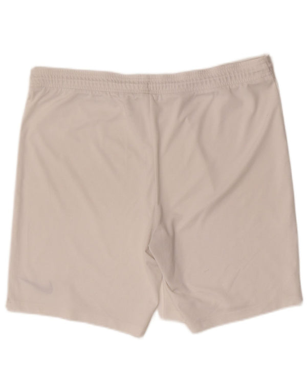 Nike Mens Dri Fit Sport Shorts Large  White