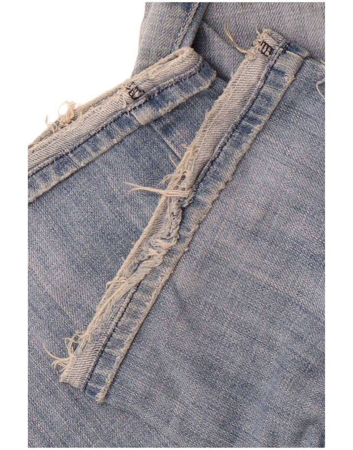 ARMANI Womens Bootcut Jeans W30 L31 Blue Cotton