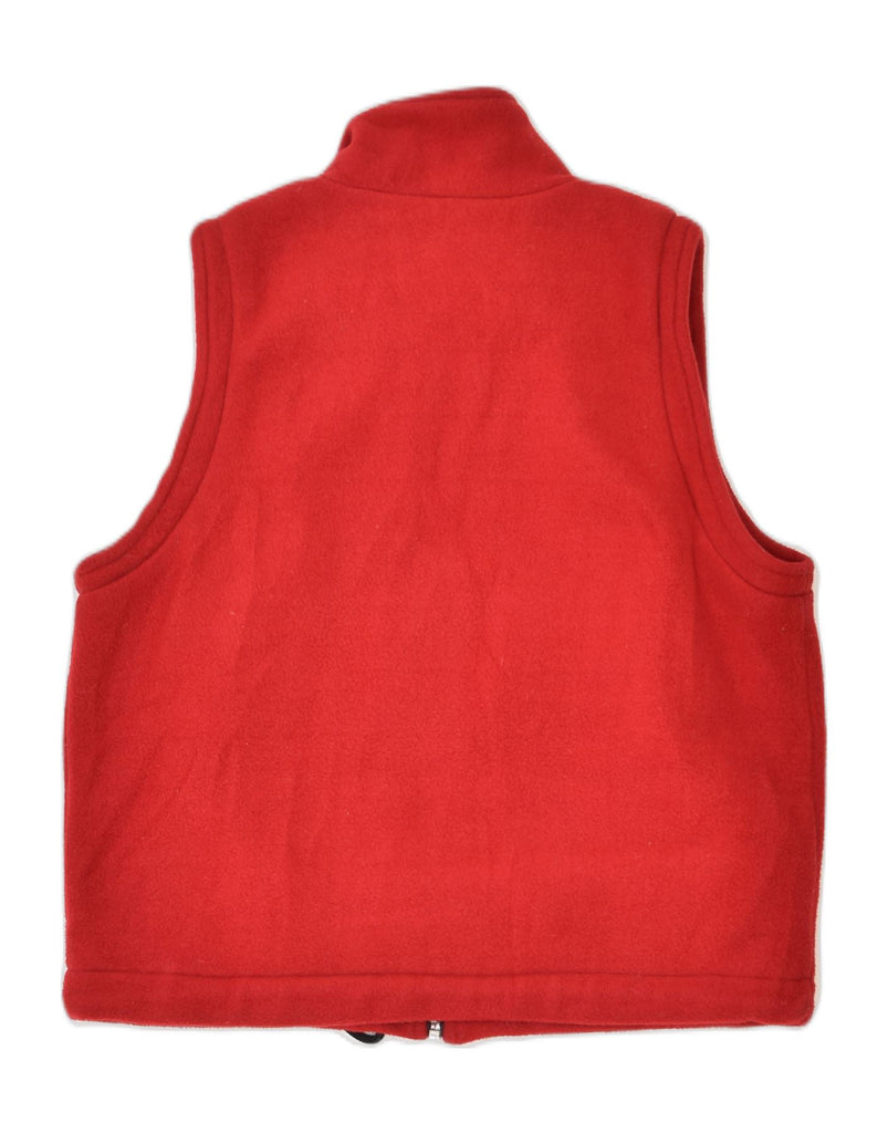 CHAMPION Girls Fleece Gilet 13-14 Years Large Red Polyester | Vintage | Thrift | Second-Hand | Used Clothing | Messina Hembry 