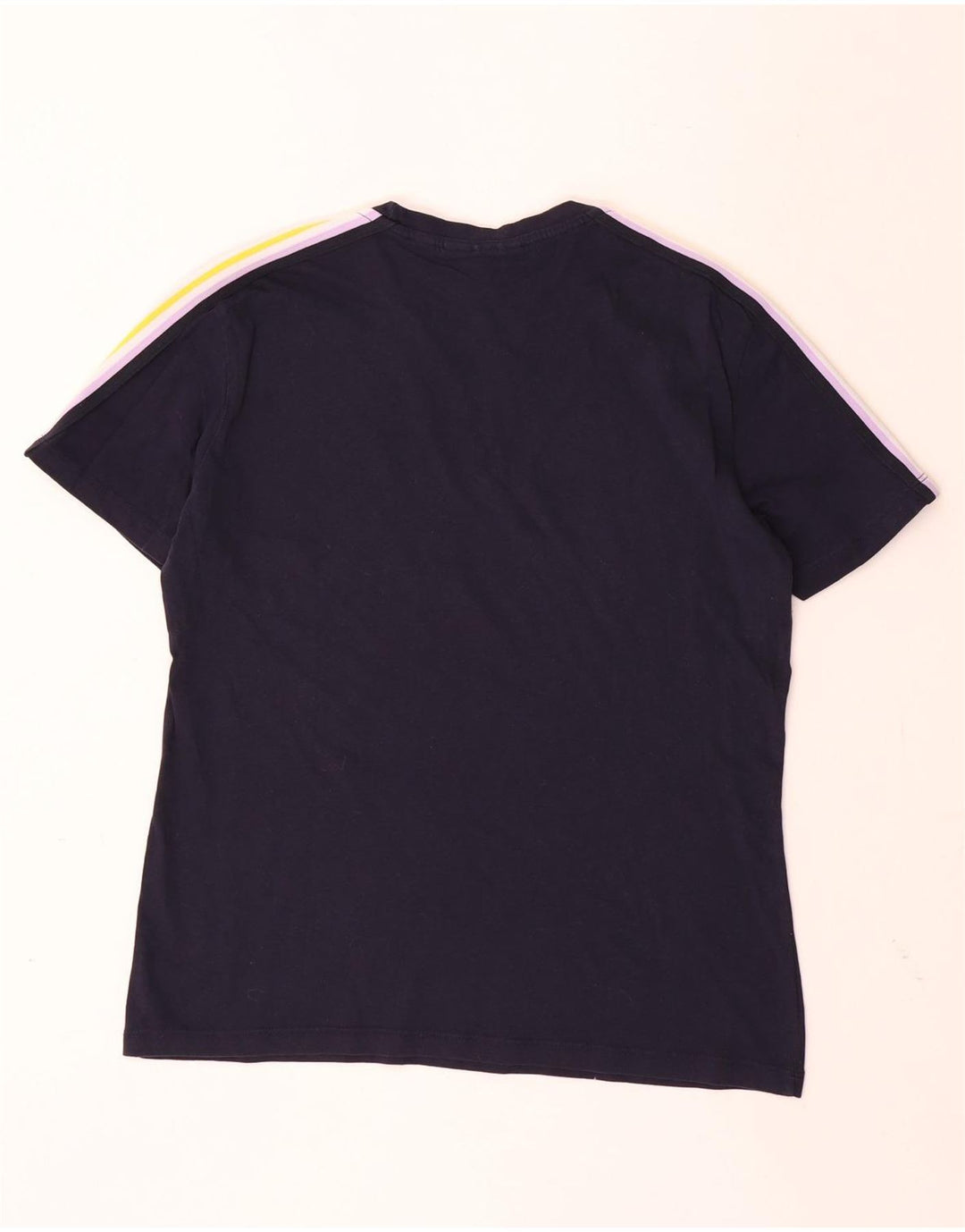 SERGIO TACCHINI Mens T-Shirt Top Small Navy Blue Colourblock