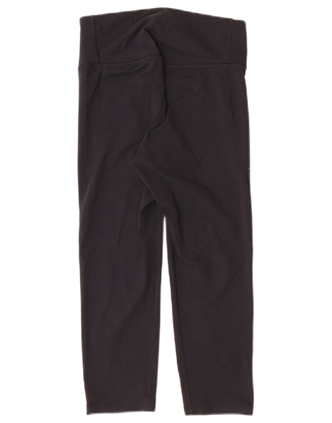 NIKE Womens Dri Fit Capri Leggings UK 8 Small  Black Nylon