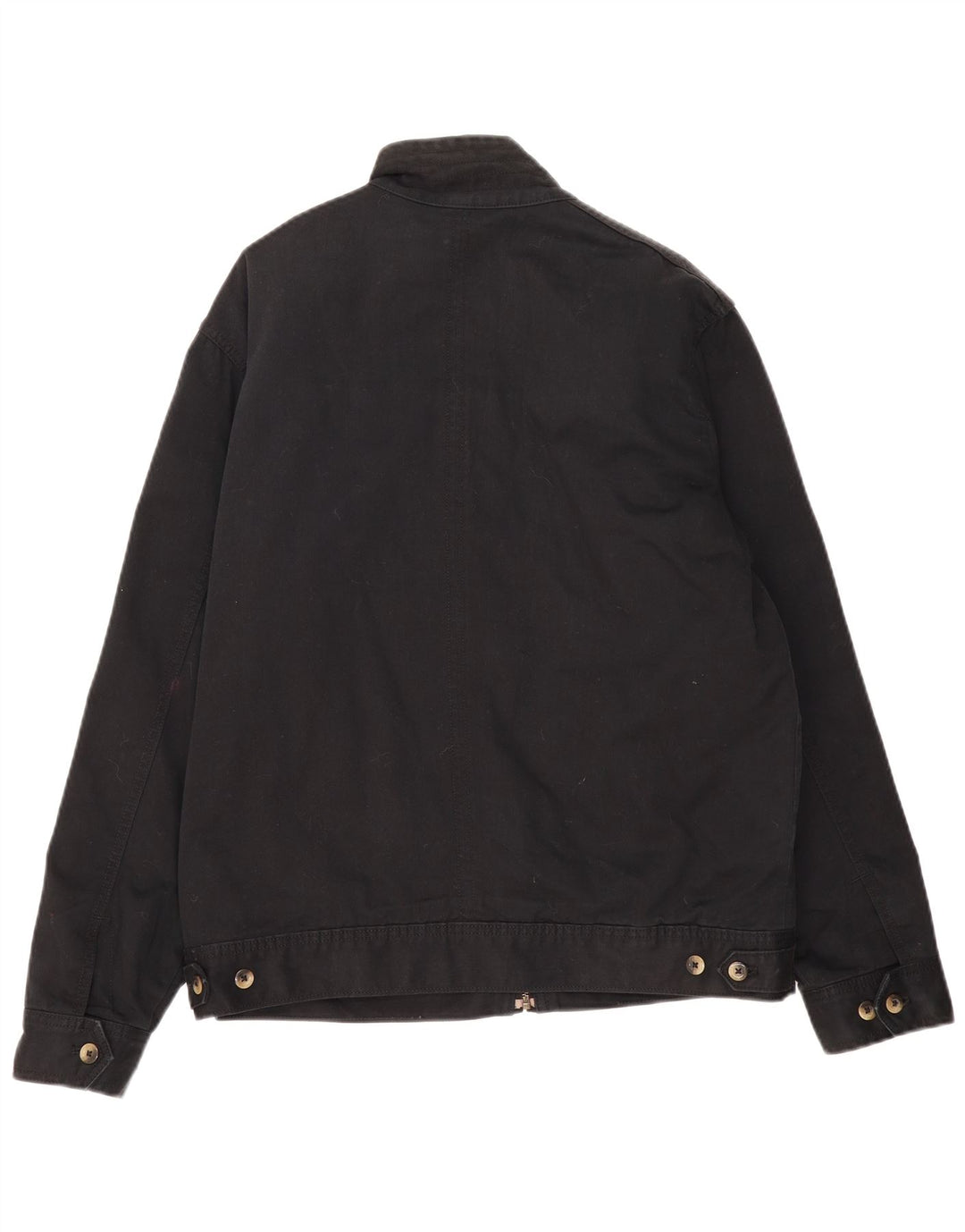 Marks & Spencer Mens Bomber Jacket UK 38 Medium Black
