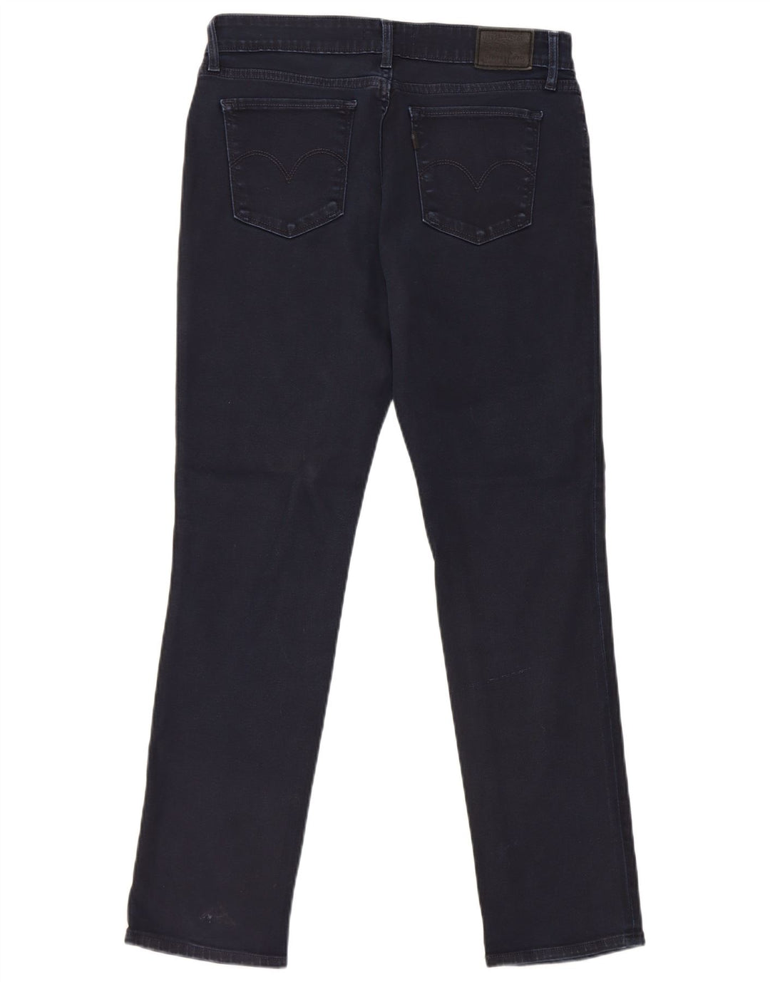 Levi's Womens 712 Slim Jeans W30 L30 Navy Blue Cotton
