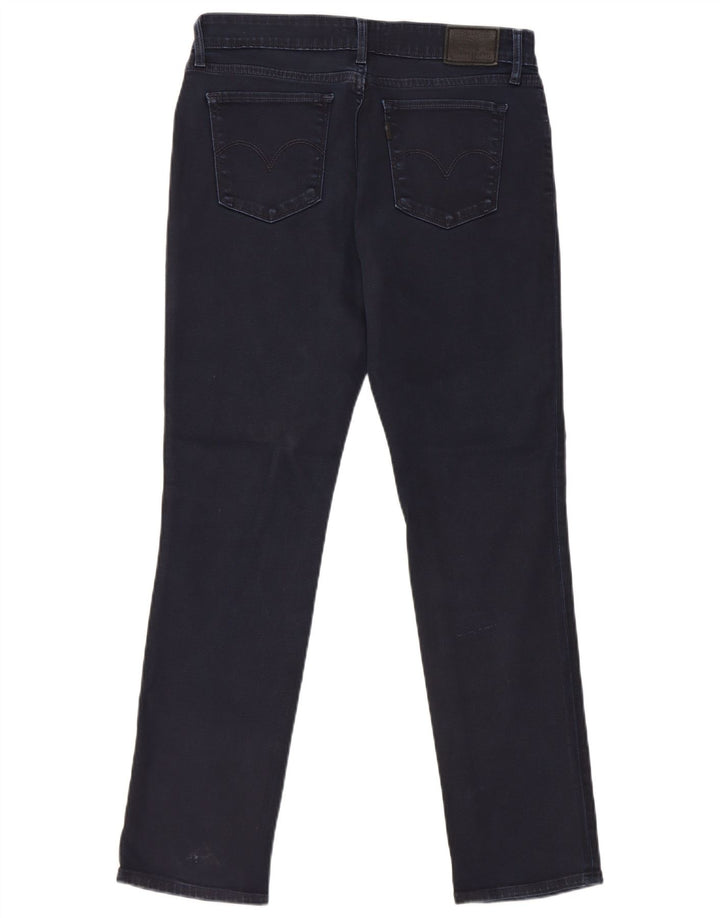 Levi's Womens 712 Slim Jeans W30 L30 Navy Blue Cotton