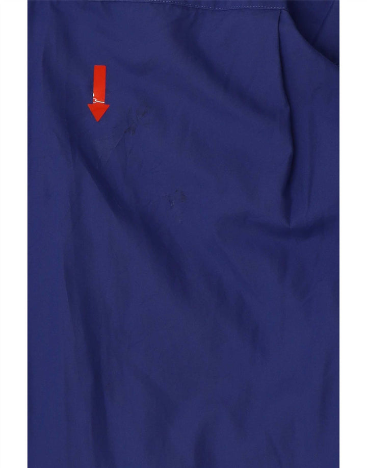 Nautica Mens Shirt Size 16 Large Blue Cotton