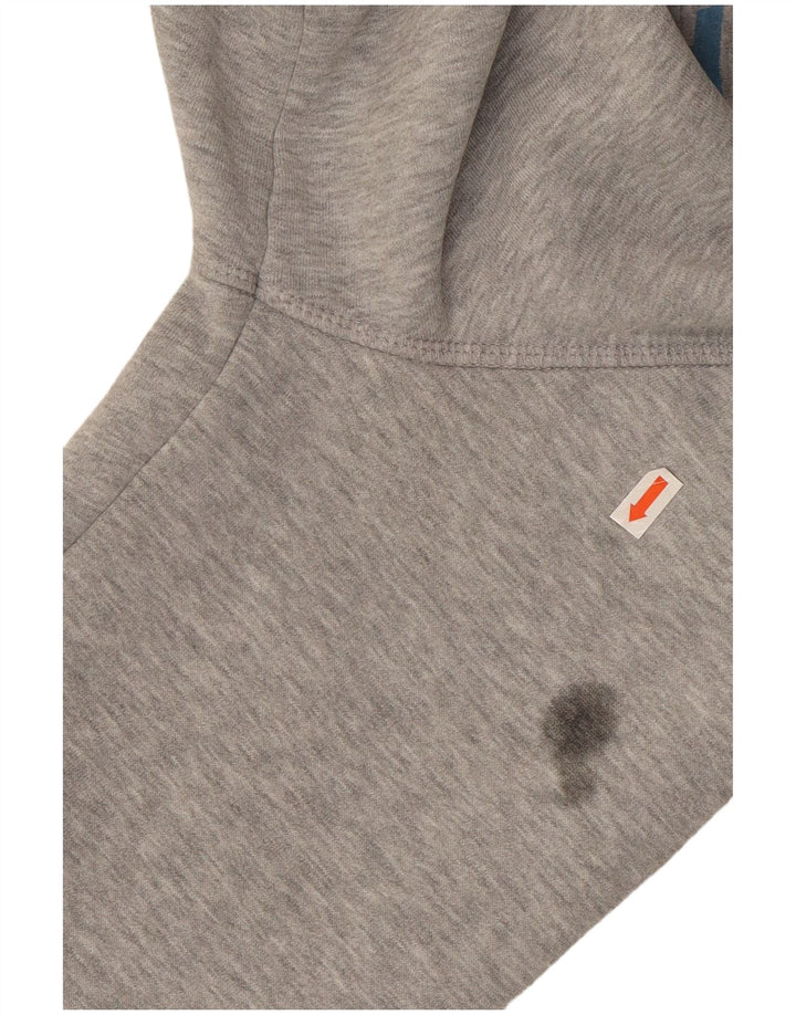 Weird Fish Mens Graphic Hoodie Jumper Large Grey Flecked