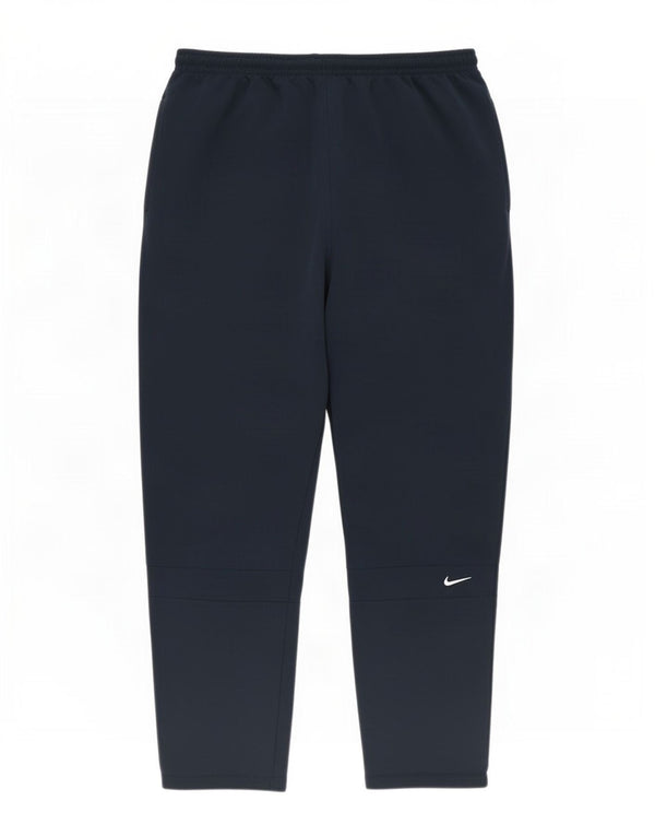 Nike Mens Tracksuit Trousers Large Navy Blue Polyester