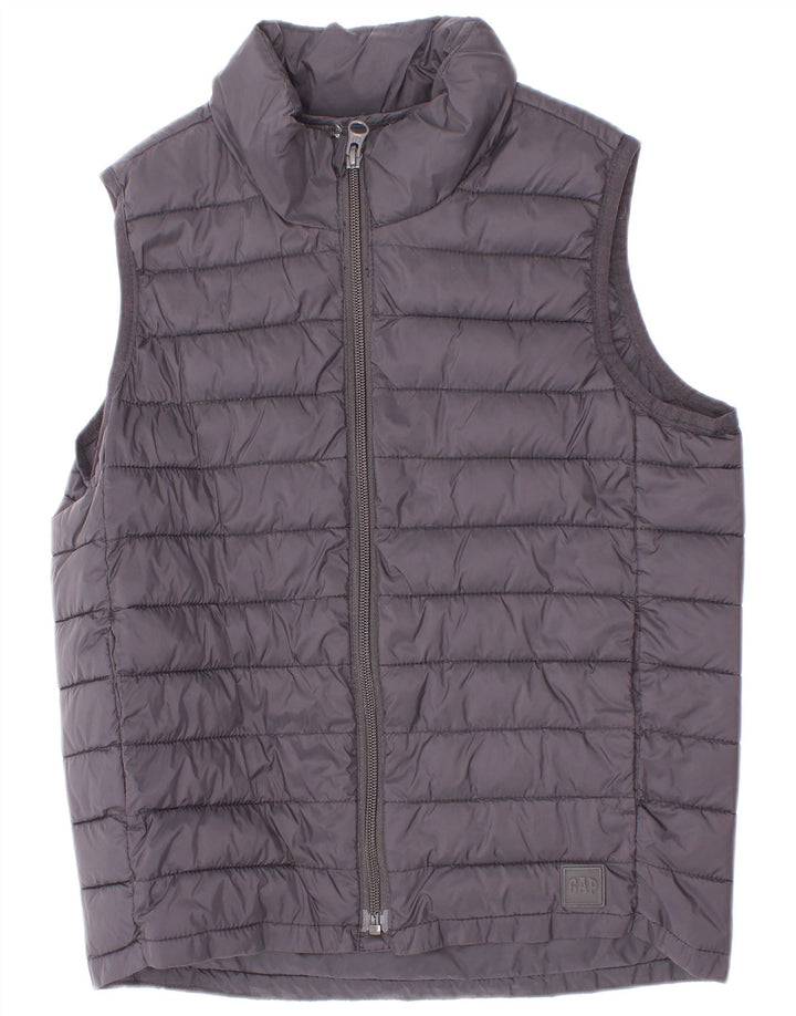 Gap Boys Padded Gilet 6-7 Years Small Navy Blue Nylon